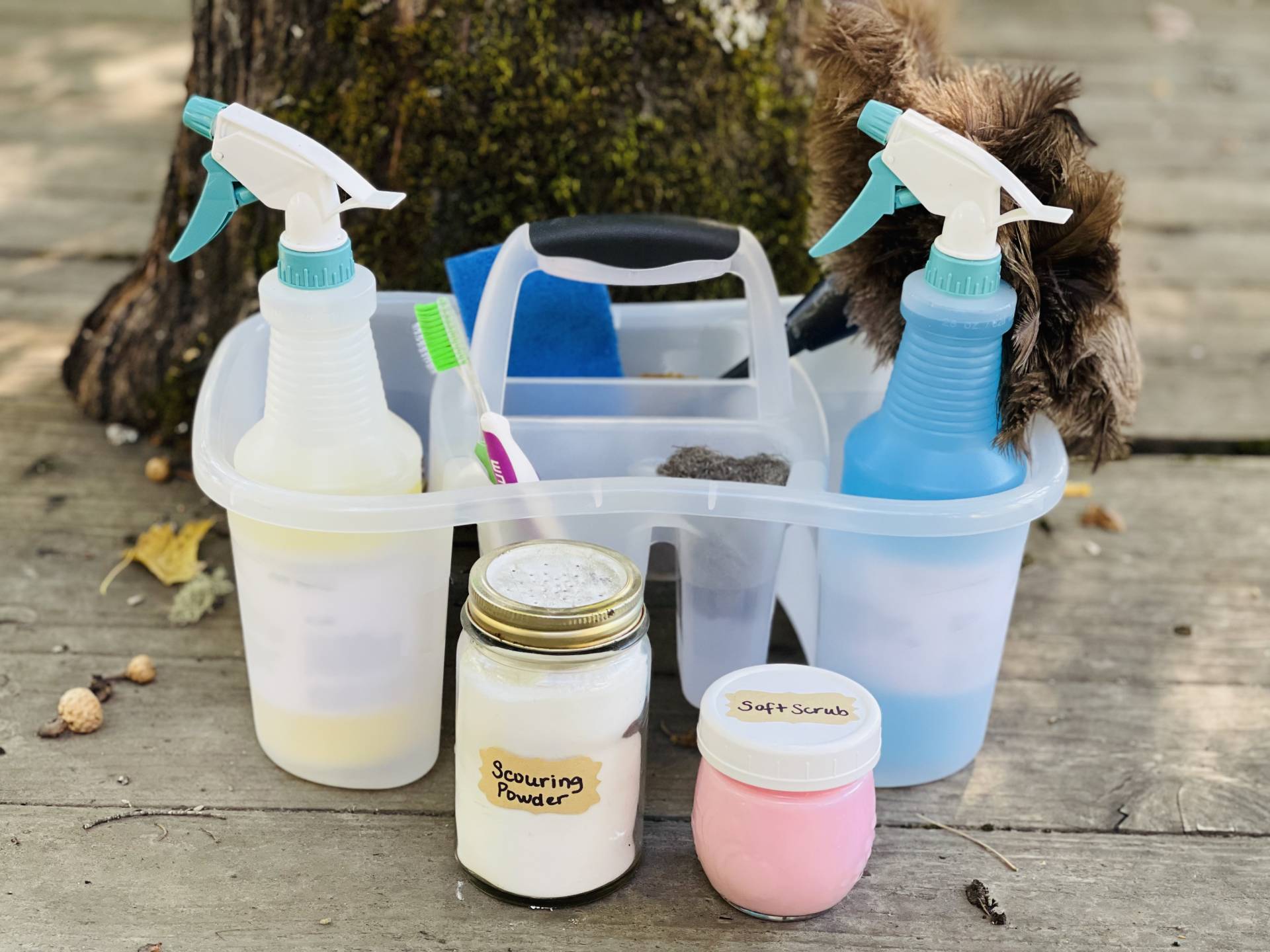 Soft Scrub Cleanser "Goop" and Scouring Powder 2 Homemade Cleaning