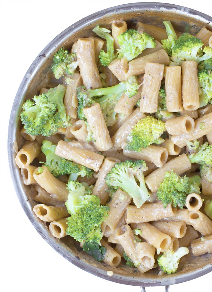 Broccoli Garlic Pasta Chocolate Covered Katie
