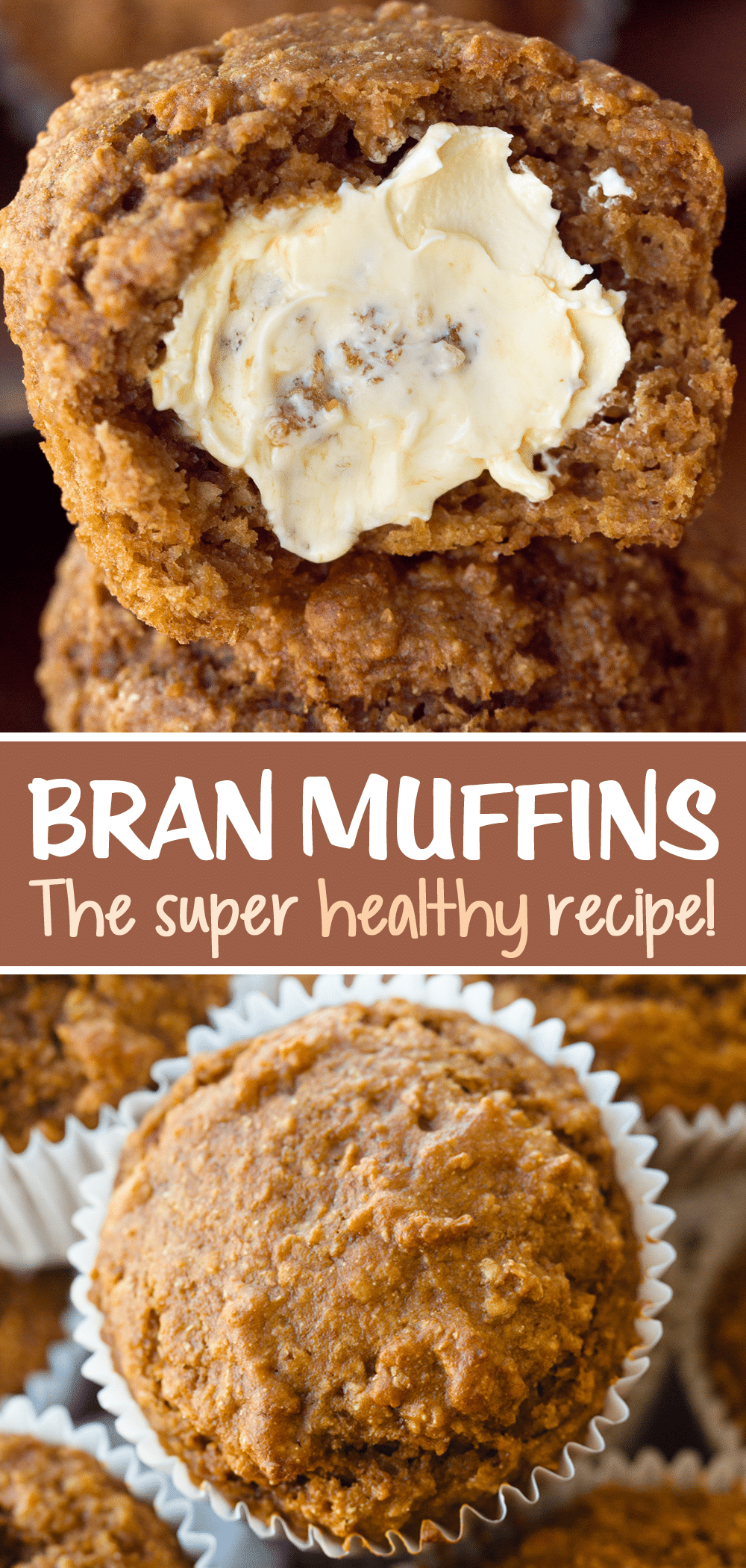 Bran Muffins The Super Healthy Recipe!