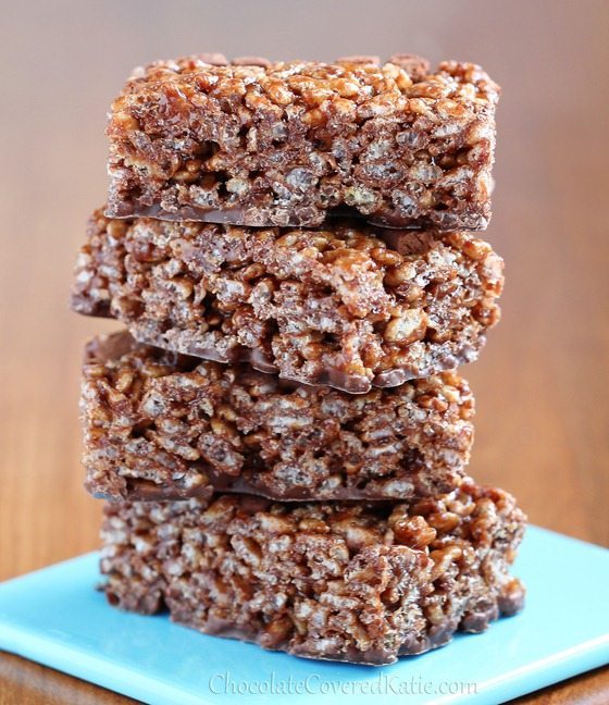 Nutella Rice Crispy Treats