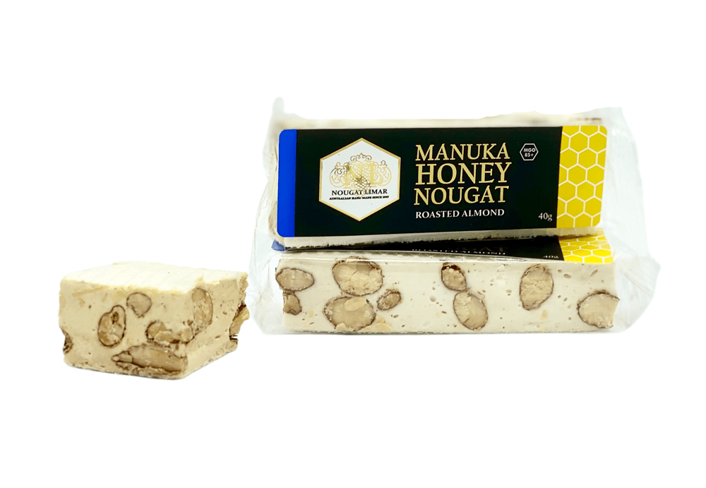 Manuka Honey Almond Nougat The Chocolate Factory Online Shop