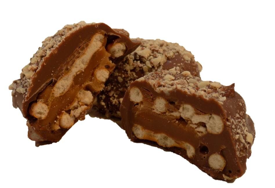 Caramel PB Pretzel, Bag Chocolates by Leopold, Inc.