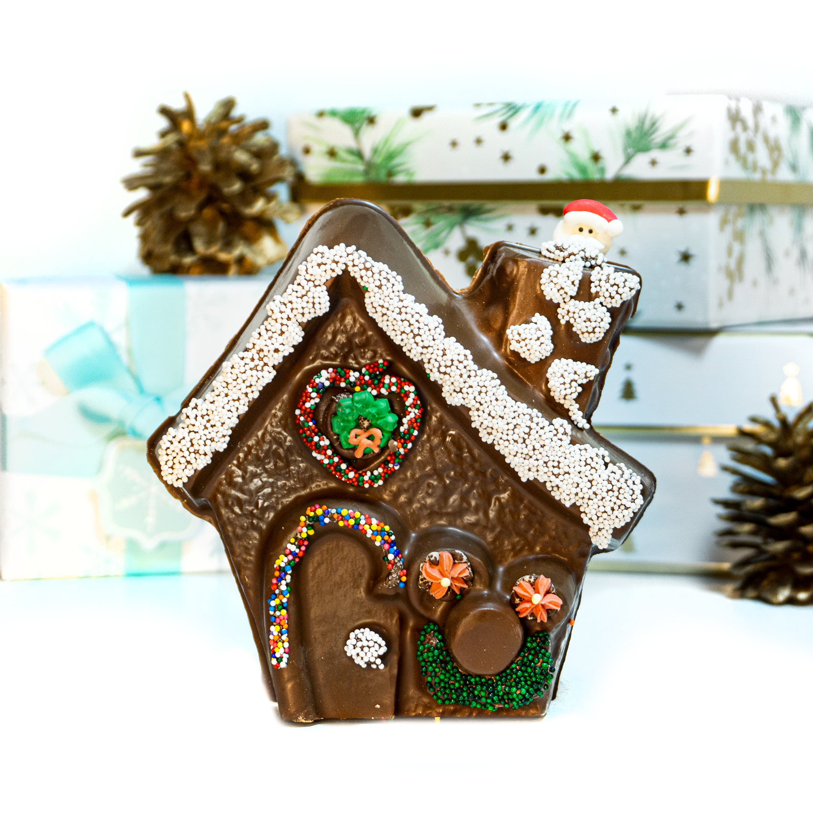Gingerbread House, Milk Chocolate Chocolates by Leopold, Inc.