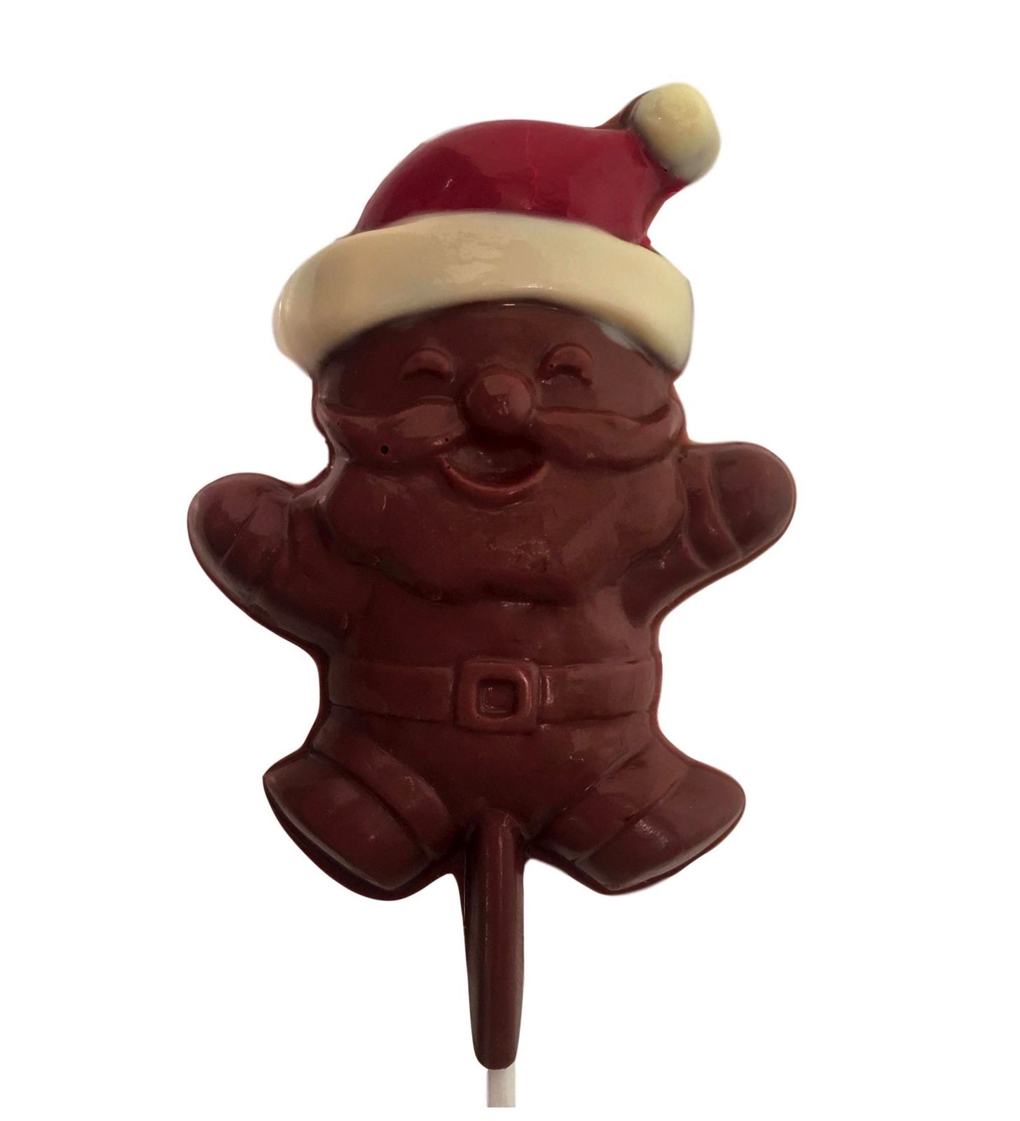 Merry Santa Pop, Milk Chocolate Chocolates by Leopold, Inc.
