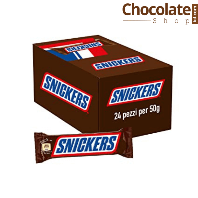 Snickers Chocolate 50g 24 Pieces Box Best Price In Bd