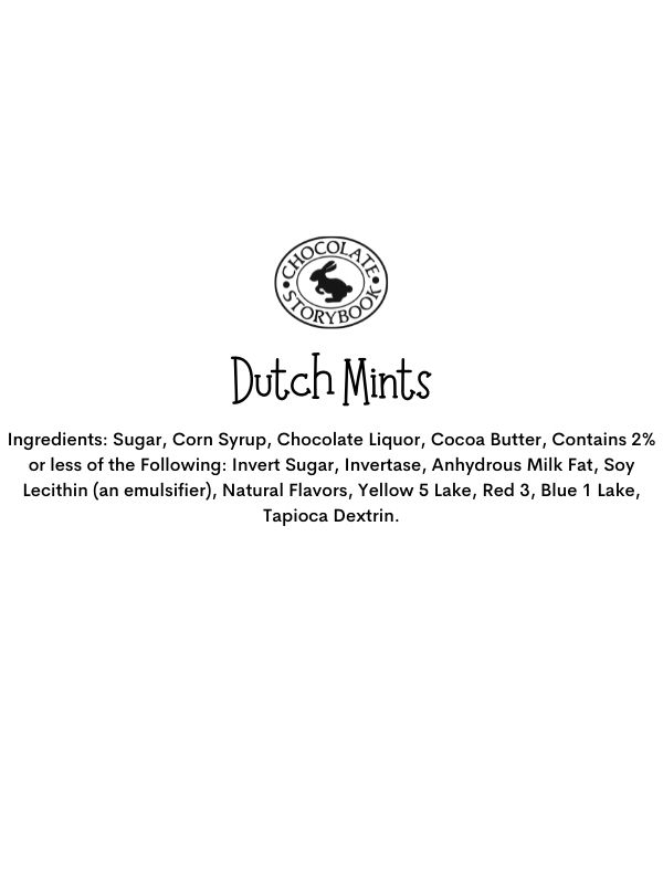 Dutch Mints Spring & Easter Gifts by Chocolate Storybook