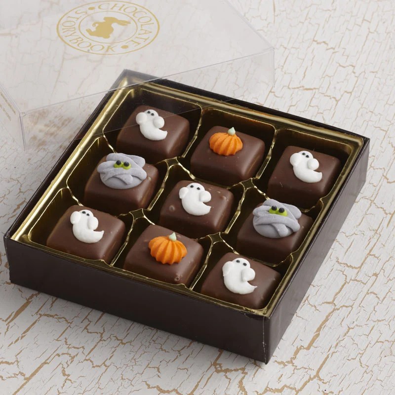 Halloween Chocolate Caramels Custom, Handmade Chocolates & Gifts by