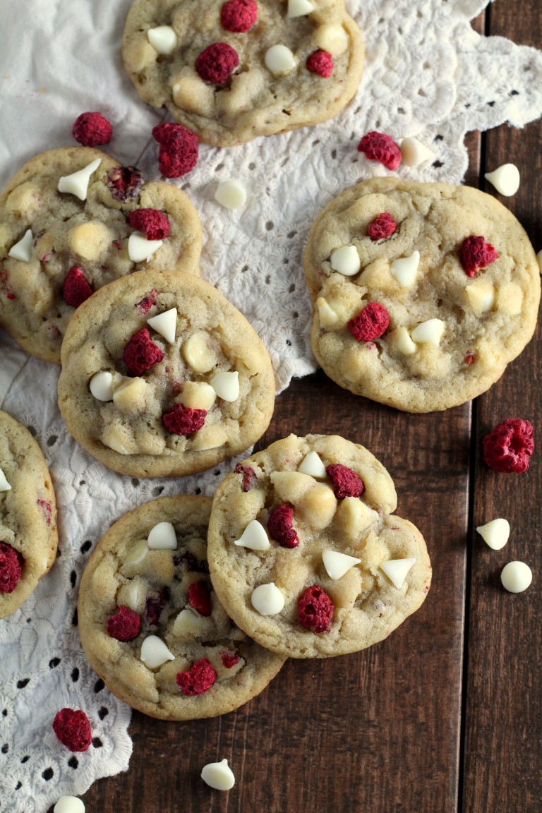 White Chocolate Raspberry Cookies Chocolate With Grace