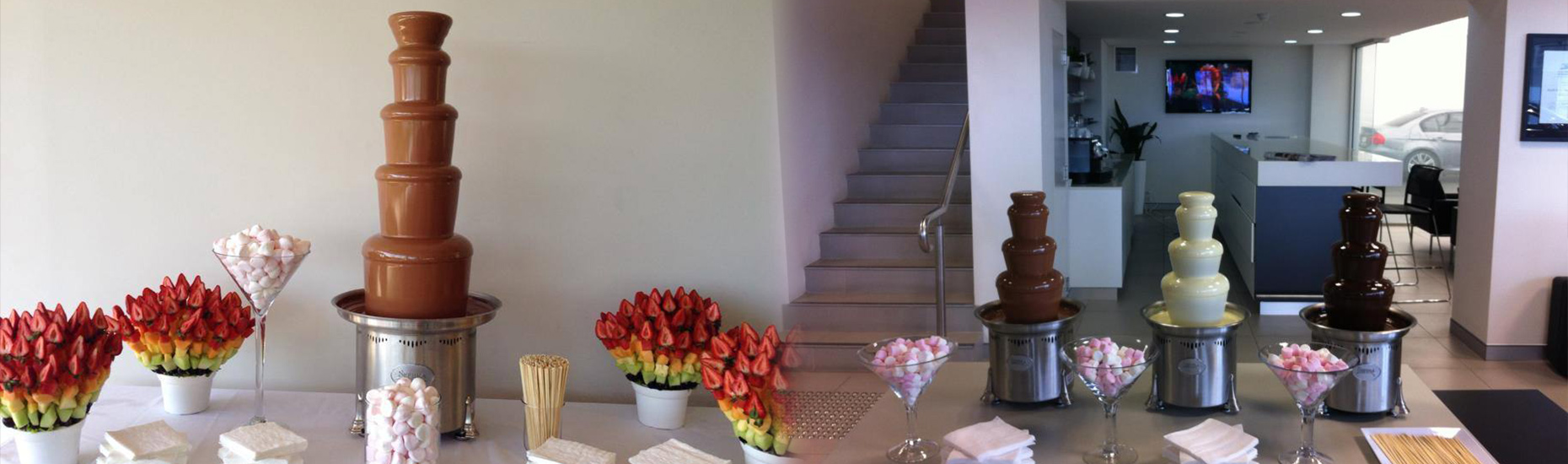 ChocoLush Chocolate Fountain Hire Sydney's premier chocolate fondue