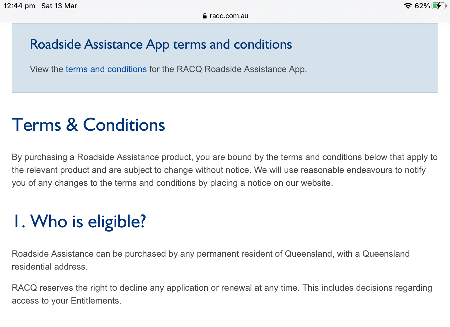 Roadside assistance in Sydney Services Community