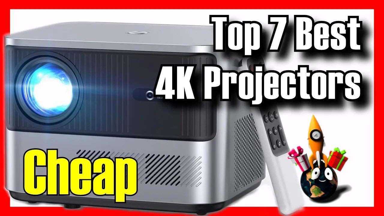 The 7 BEST 4K Projectors on Amazon【2024】