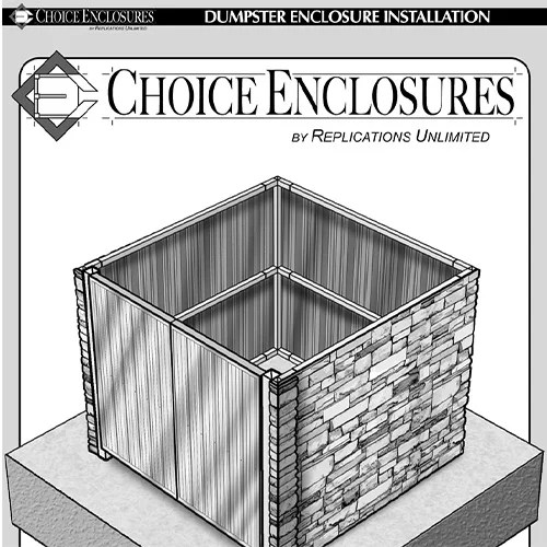 Saving on Commercial Dumpster Enclosure Costs with Modular!