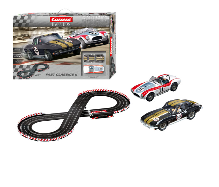 Carrera Evolution Fast Classics II Play Set Slot Cars by Carrera