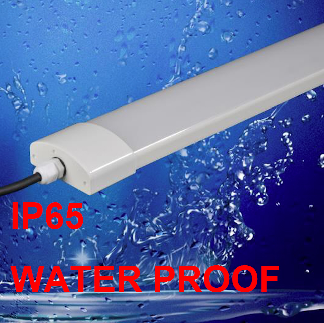 40W Batten Light IP65 Water Proof With Plug Choice LED