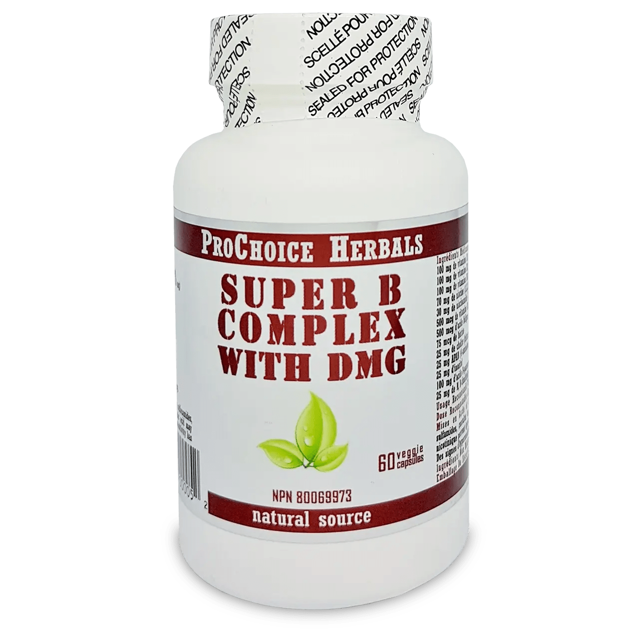 Super B Complex with DMG **25 OFF DUE TO AUG 2024 EXPIRATION DATE