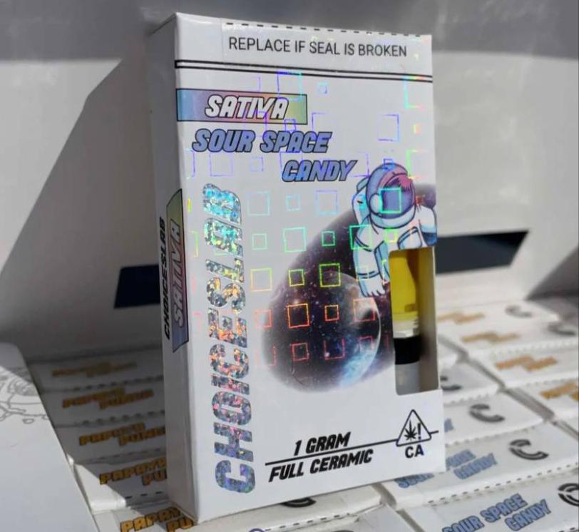 SOUR SPACE CANDY Number 1 THC Cart Free Shipping