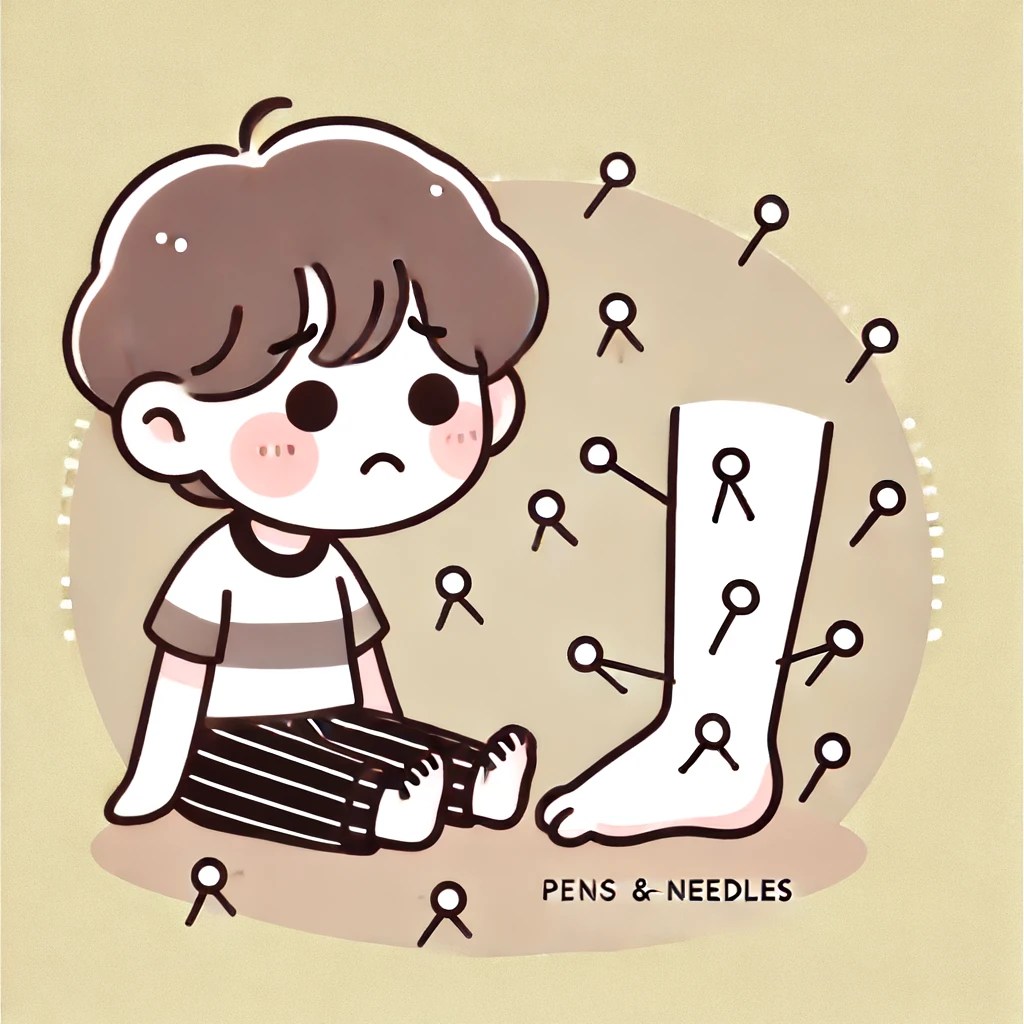 CHOKEN! Why Do Legs Fall Asleep?