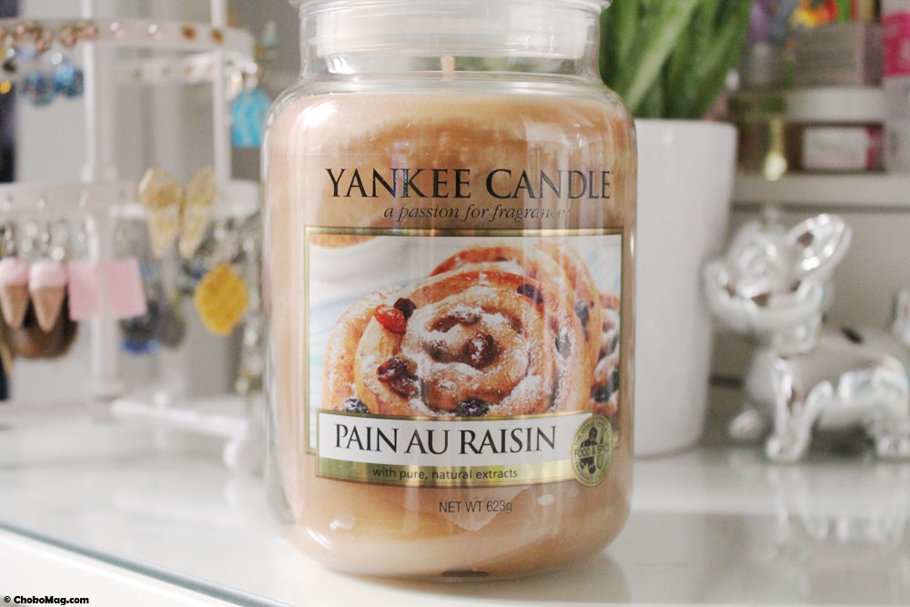 [YankeeCandle] Pain au Raisin, la plus gourmande des bougies ChokoMag