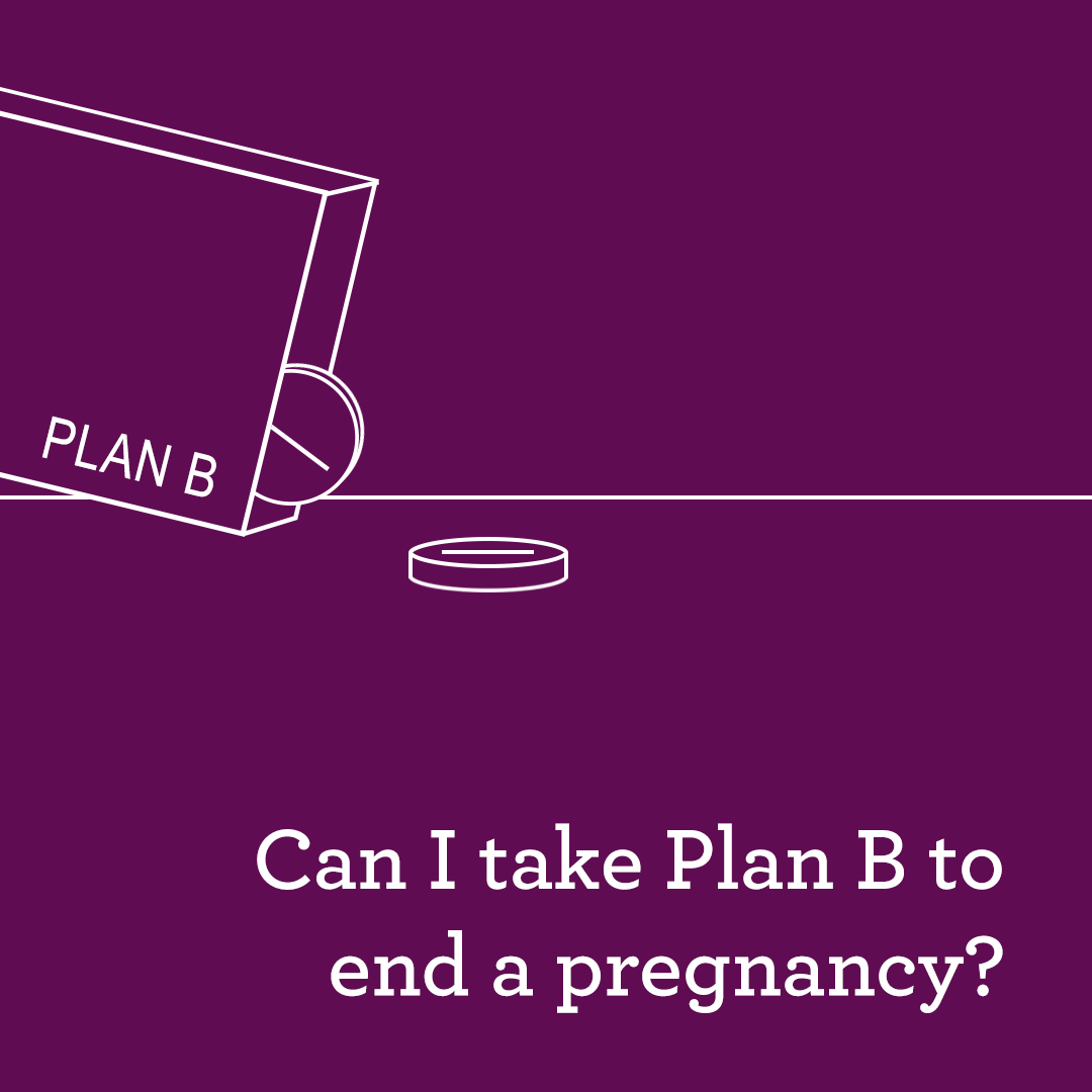Social Media Graphics The Difference Between Plan B & The Abortion