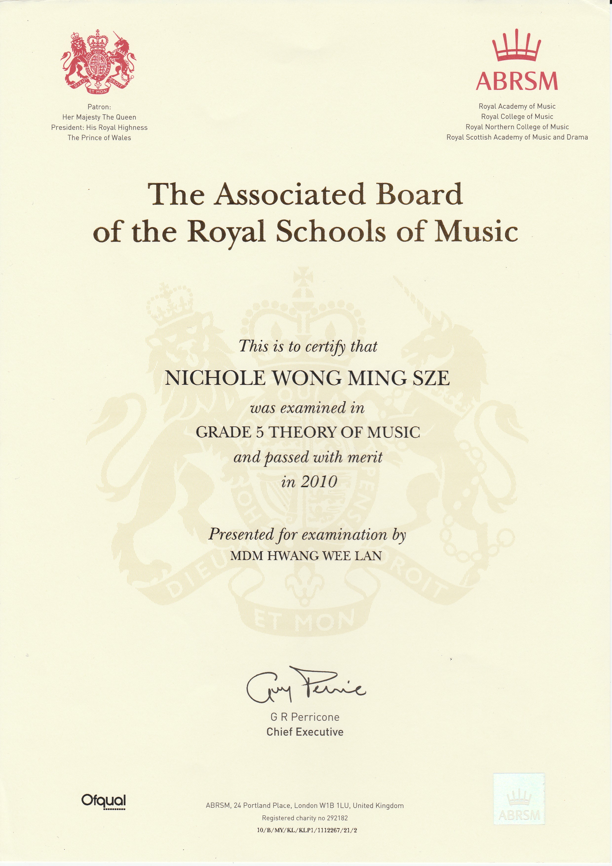 Music Exams Choose 'N Play Music School