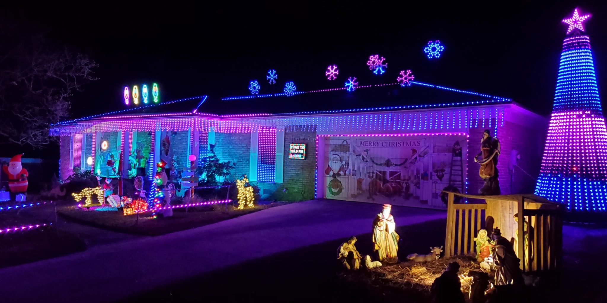 Christmas Lights in Tallahassee •