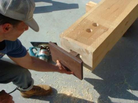 Understanding Wood Post to Concrete Connections for Log Homes