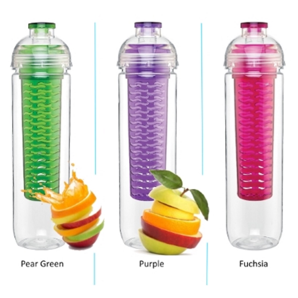 Fruit Infused Water Bottles The 'Fresh' Infuser Many Colors!