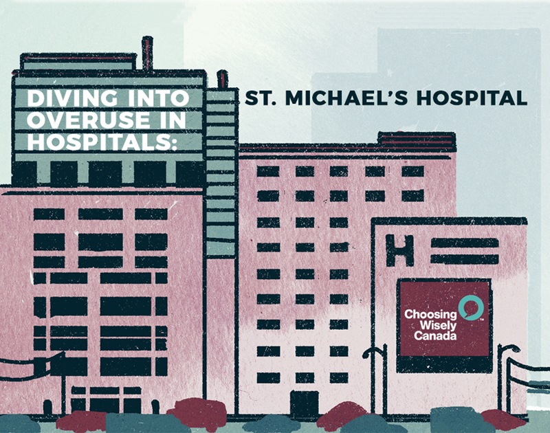 Choosing Wisely at St. Michael's Hospital Choosing Wisely Canada