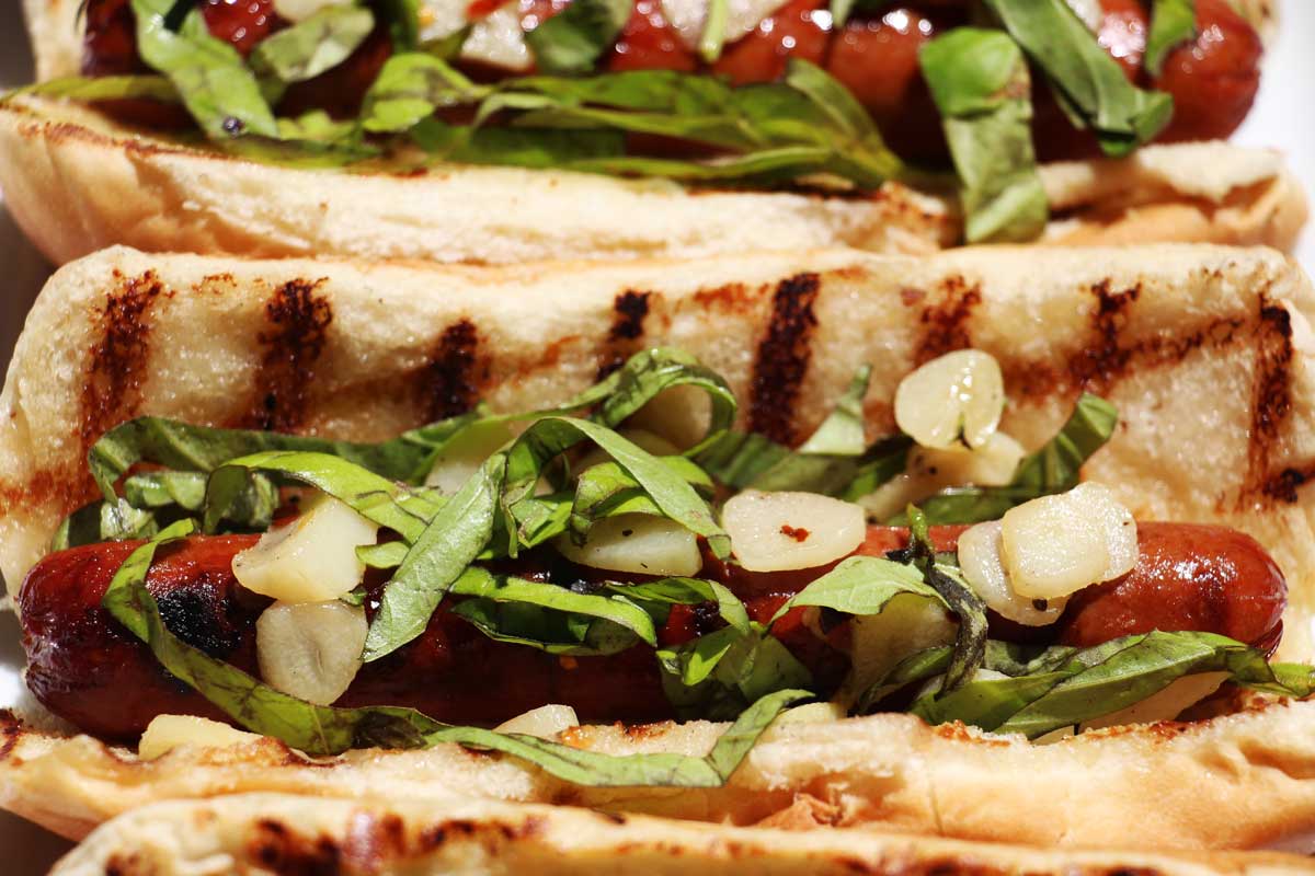 Garlic Hot Dog Chop Happy