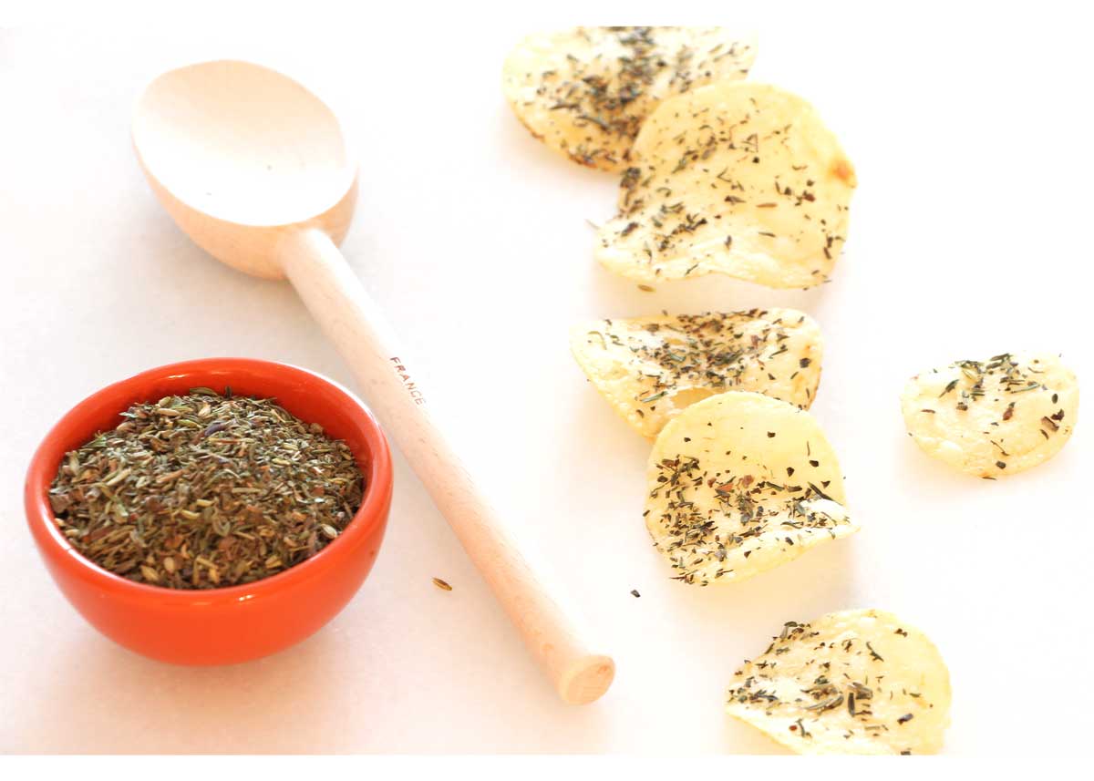 Herbs de Provence Potato Chips Chop Happy