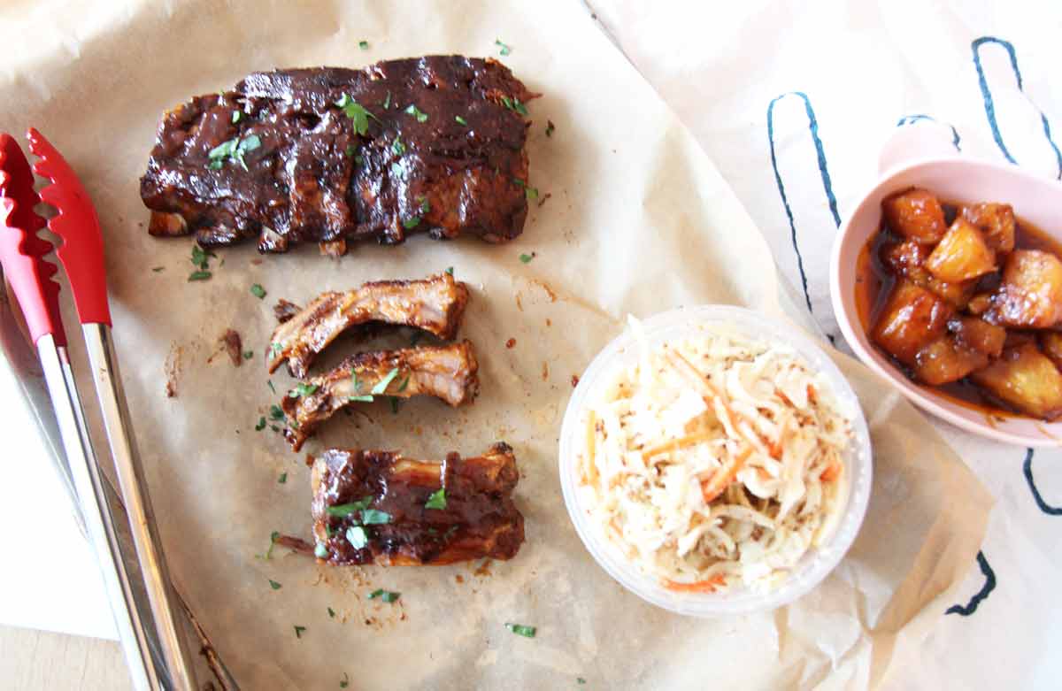 Slow Cooker BBQ Ribs (fall off the bone delish) Chop Happy