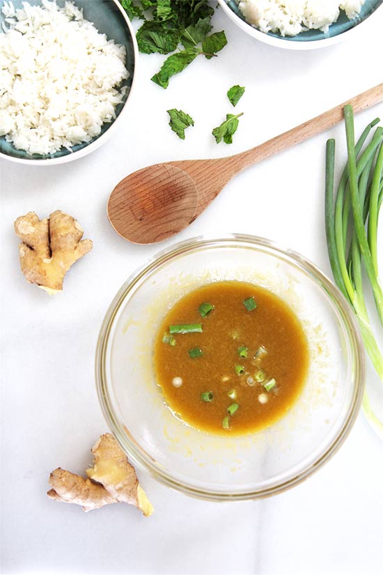 Simple Tangy Ginger Dressing Chop Happy