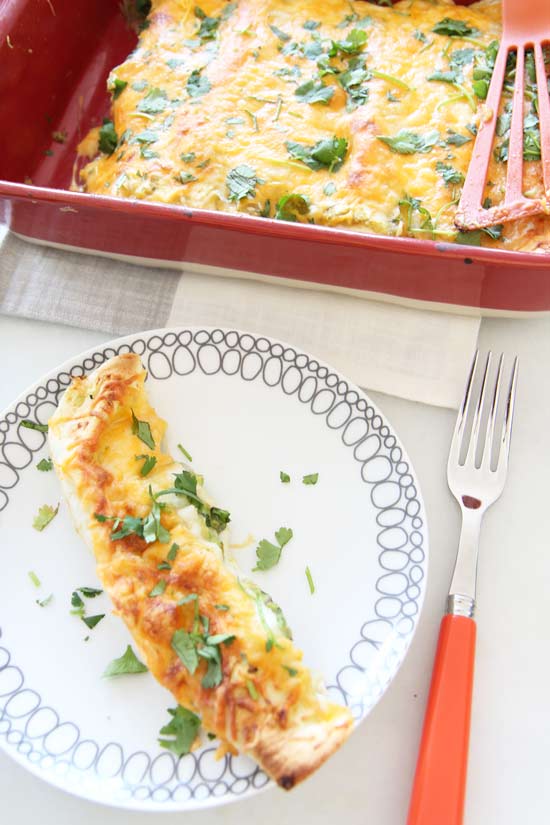 Bacon Guacamole Enchiladas (perfect easy weeknight dinner) Chop Happy