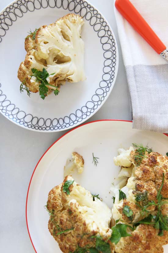 Easy Roasted Dijon Cauliflower (easy happy recipe) Chop Happy
