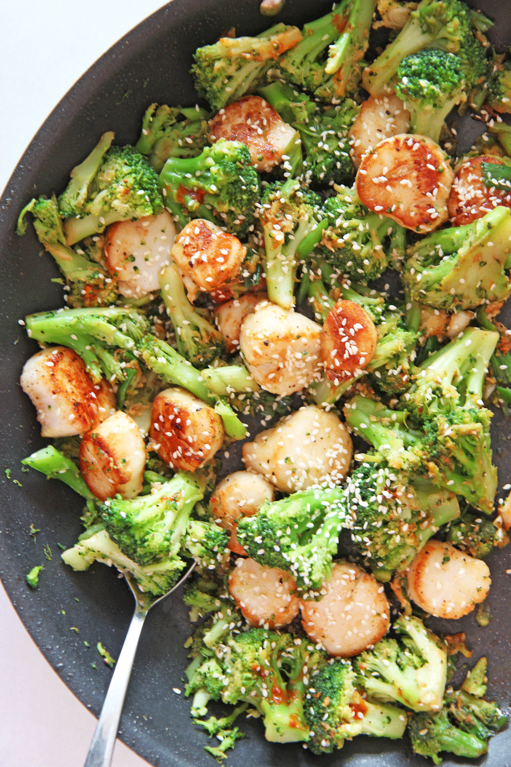 Scallop and Broccoli Stir Fry (15 minute recipe) Chop Happy