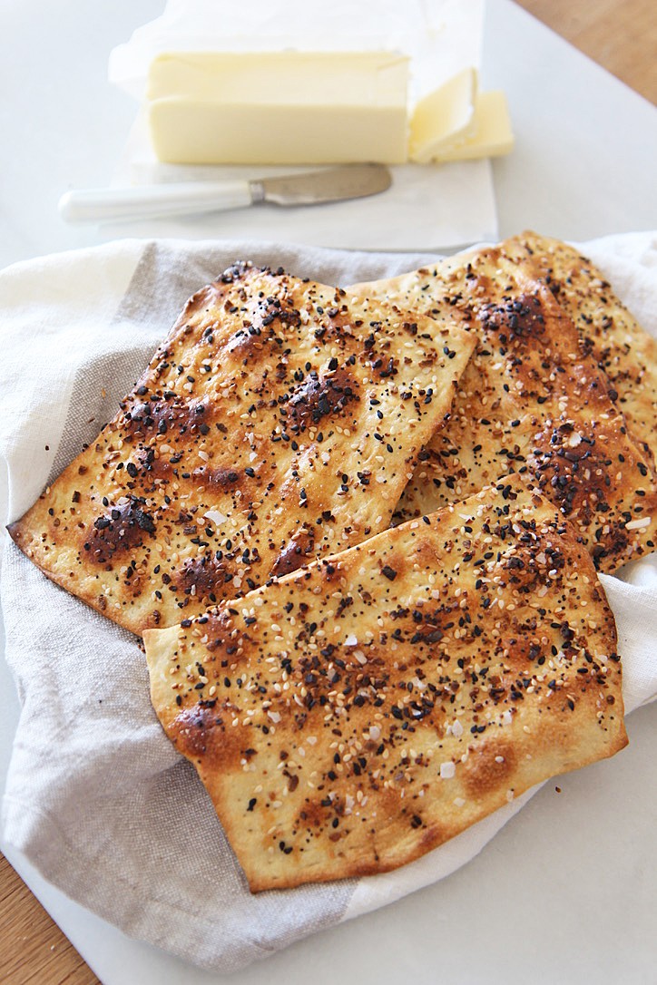 How to Make Matzah w/ Everything Bagel Seasoning Chop Happy