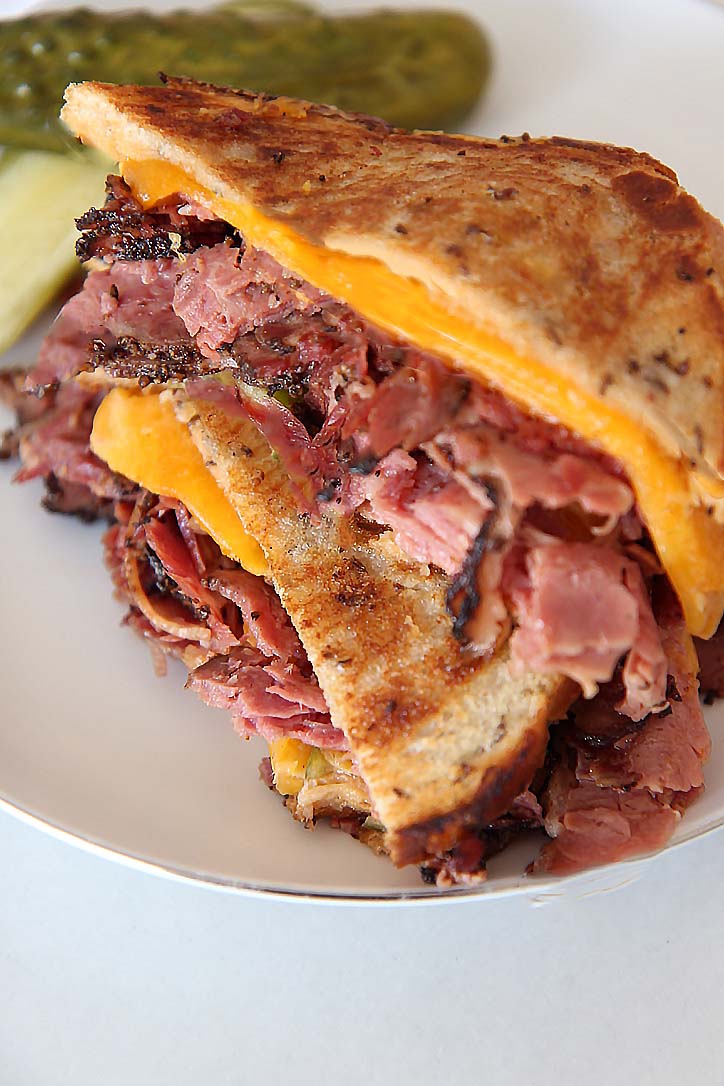 Jewish Grilled Cheese Recipe (With Iconic NYC Carnegie Deli Pastrami