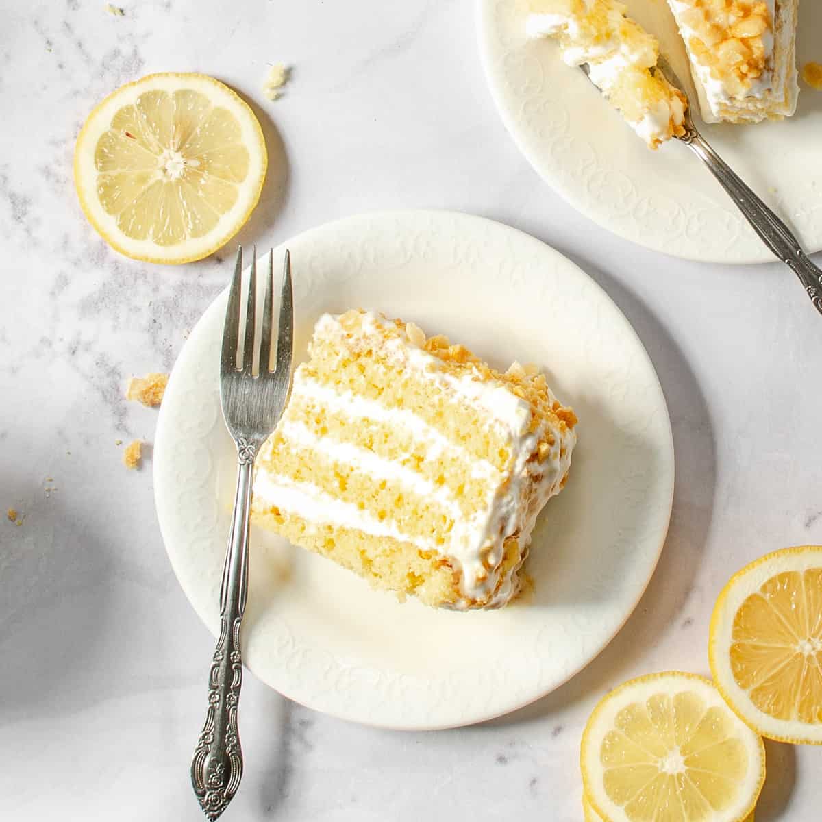 Lemon Crunch Cake A Delightfully Crunch Topping Chopnotch
