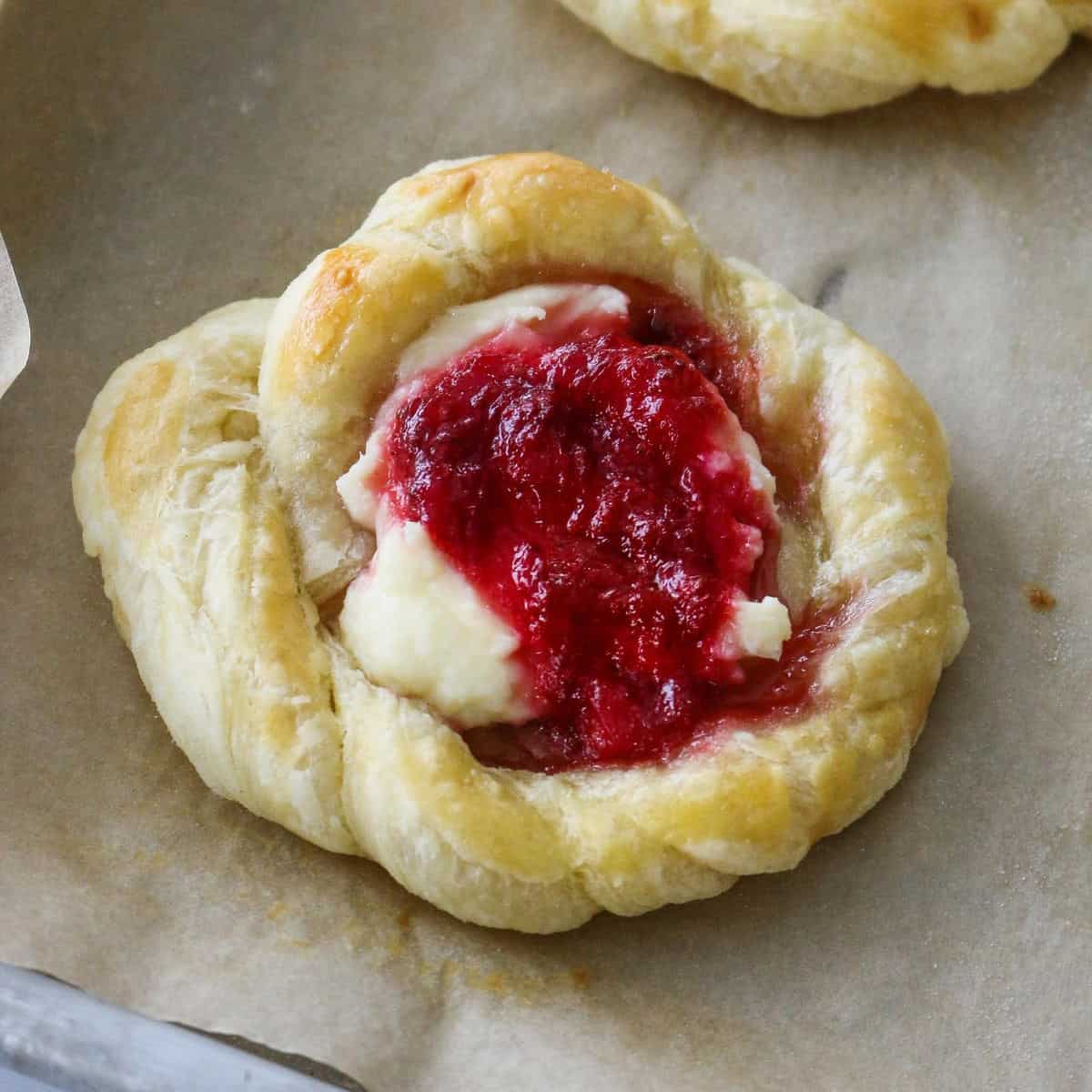 Strawberry Danish Dessert Recipe Chopnotch
