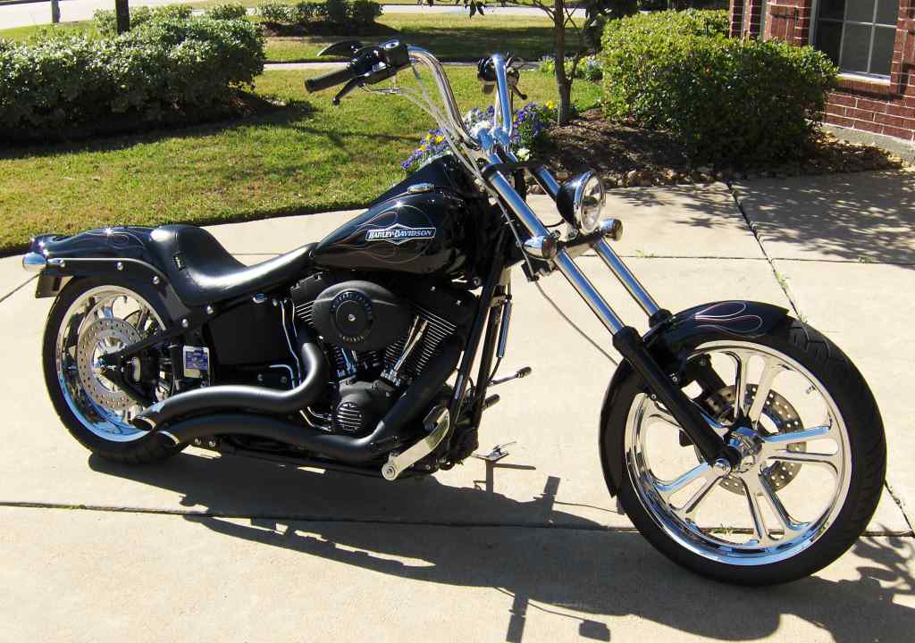 Before & After Chopper Kit Install