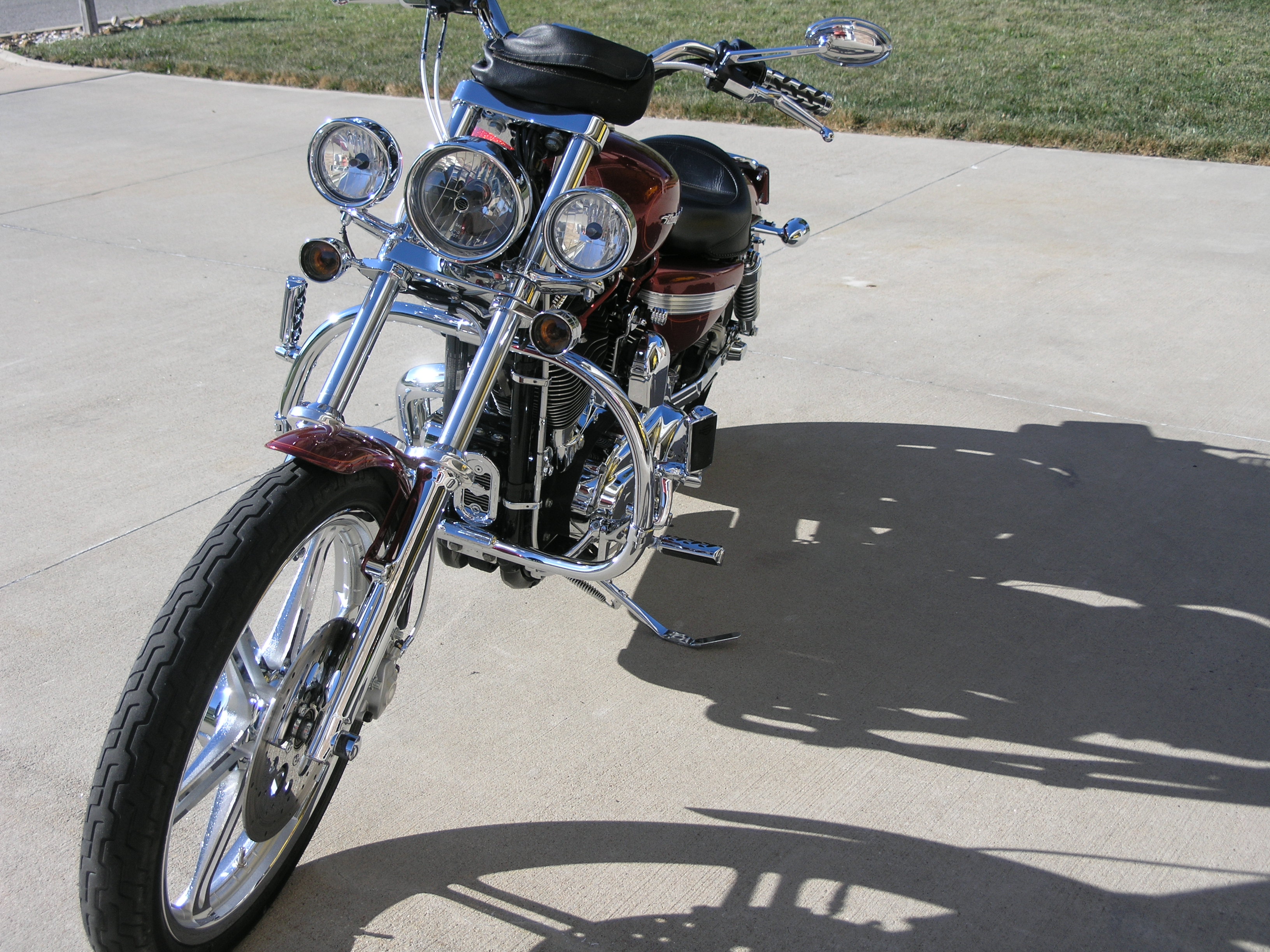 2006 Harley XL1200C 14 Degree Rake Kit w/ 8” os