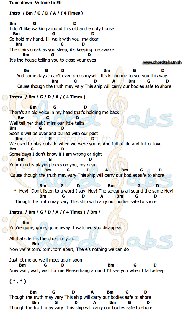 Little_Talksคอร์ด คอร์ด Little_Talks Of Monsters and Men