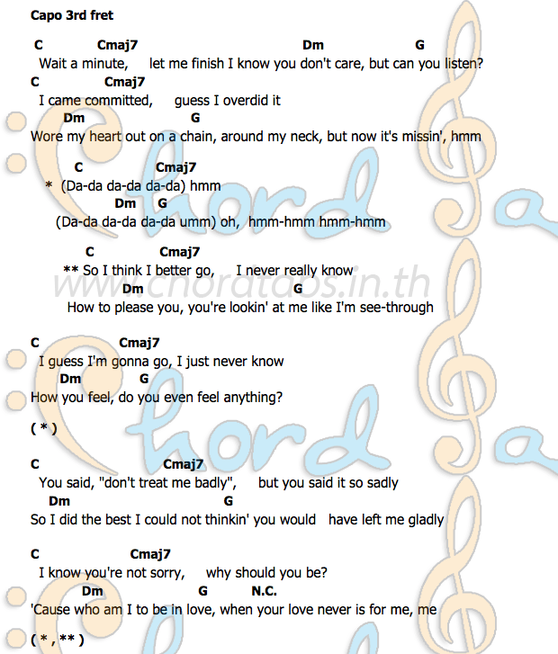 8 ukuleleคอร์ด คอร์ด 8 ukulele Billie Eilish