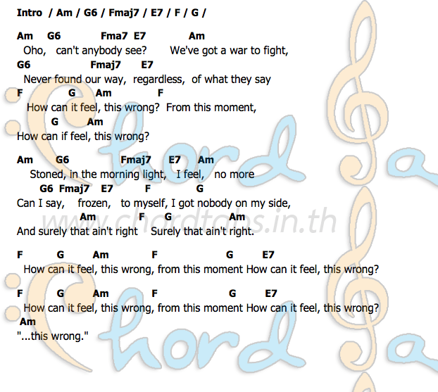 Roadsคอร์ด คอร์ด Roads Portishead
