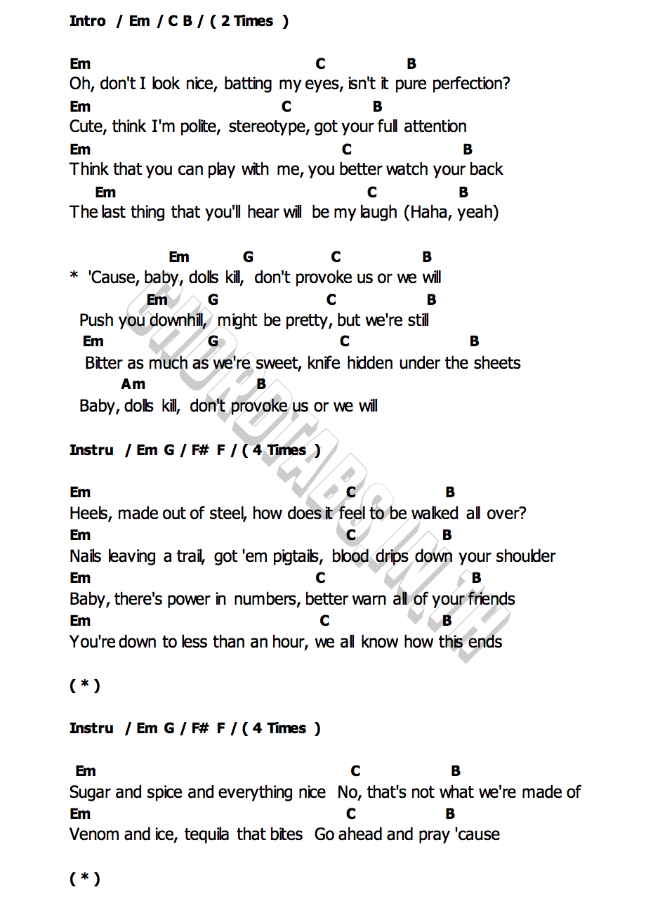 Dollsคอร์ด คอร์ด Dolls Bella Poarch