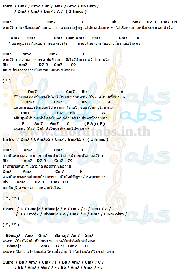 พรสวรรค์คอร์ด คอร์ด พรสวรรค์ Tattoo Colour