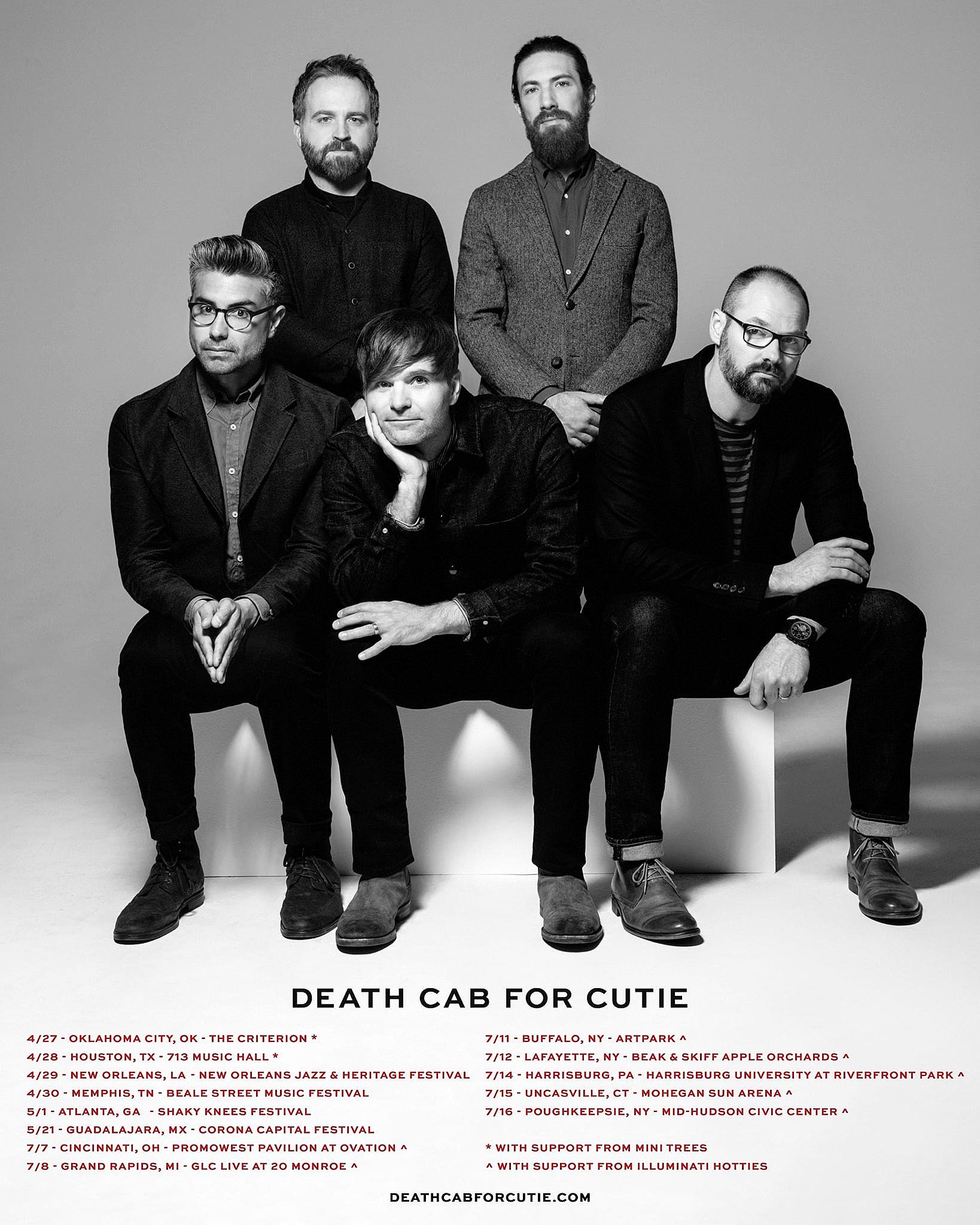 Death Cab for Cutie Announce Tour • chorus.fm