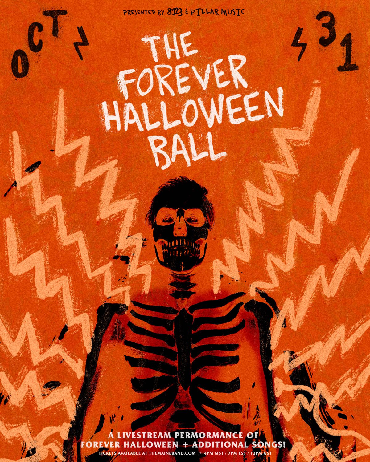 The Maine Announce Halloween Livestream • chorus.fm