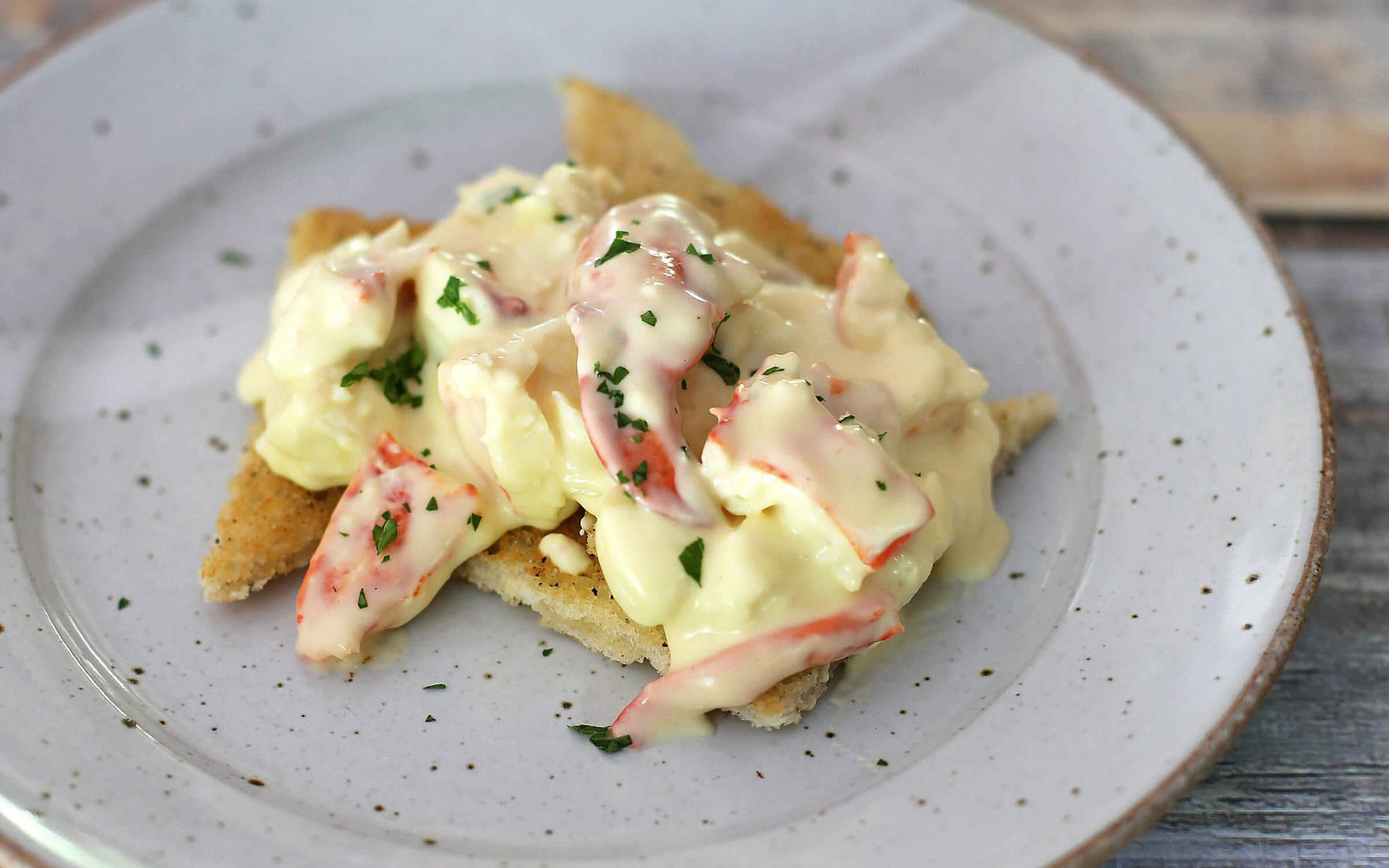 Lobster Newberg (creamy American seafood dish) Chowcation