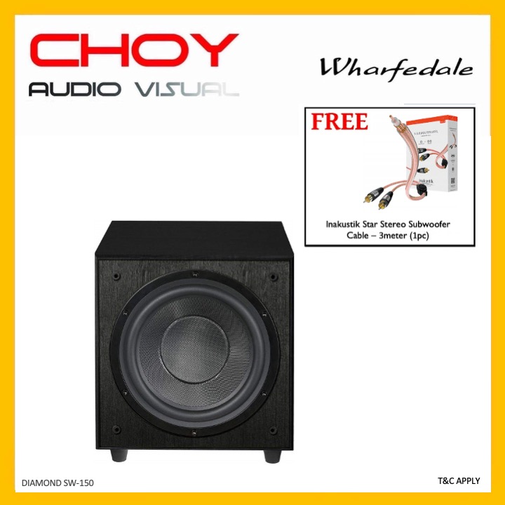 Wharfedale Diamond SW-150 10" Subwoofer - Choy Audio Visual